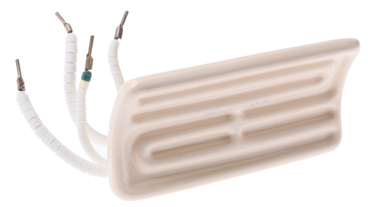 RS PRO Ceramic Heating Element, 245 mm, 60 mm, Ceramic Heating Element, 500 W, 230V ac