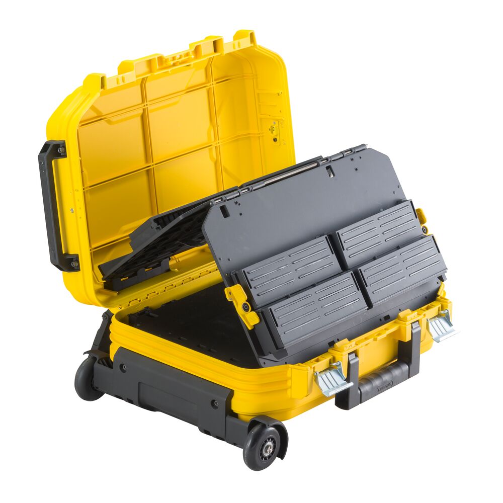 Stanley Metal, Plastic Tool Box 2 Wheels, 50 x 40.5 x 54.3cm