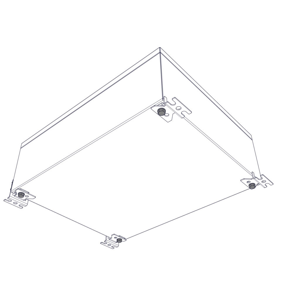 Rose Stainless Steel Mounting Bracket for Use with Stainless Steel Enclosures
