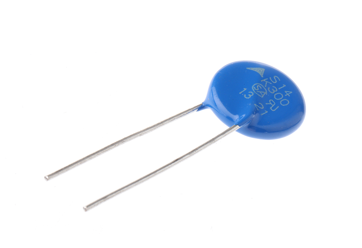 EPCOS, StandarD Metal Oxide Varistor 300pF 50A, Clamping 775V, Varistor 470V