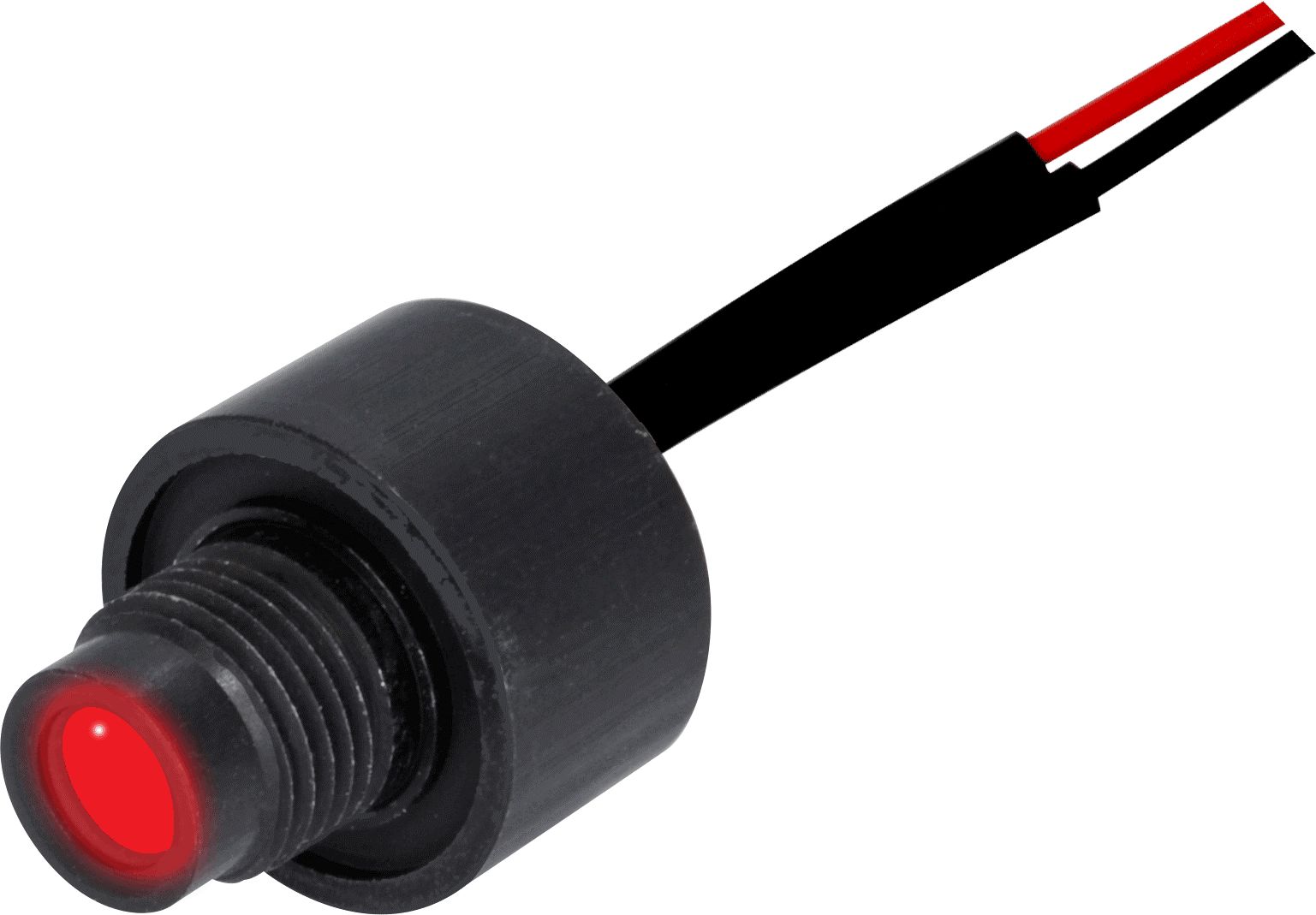 Oxley STR501 Series Red Indicator, 230V dc, 8mm Mounting Hole Size, Lead Wires Termination, IP68
