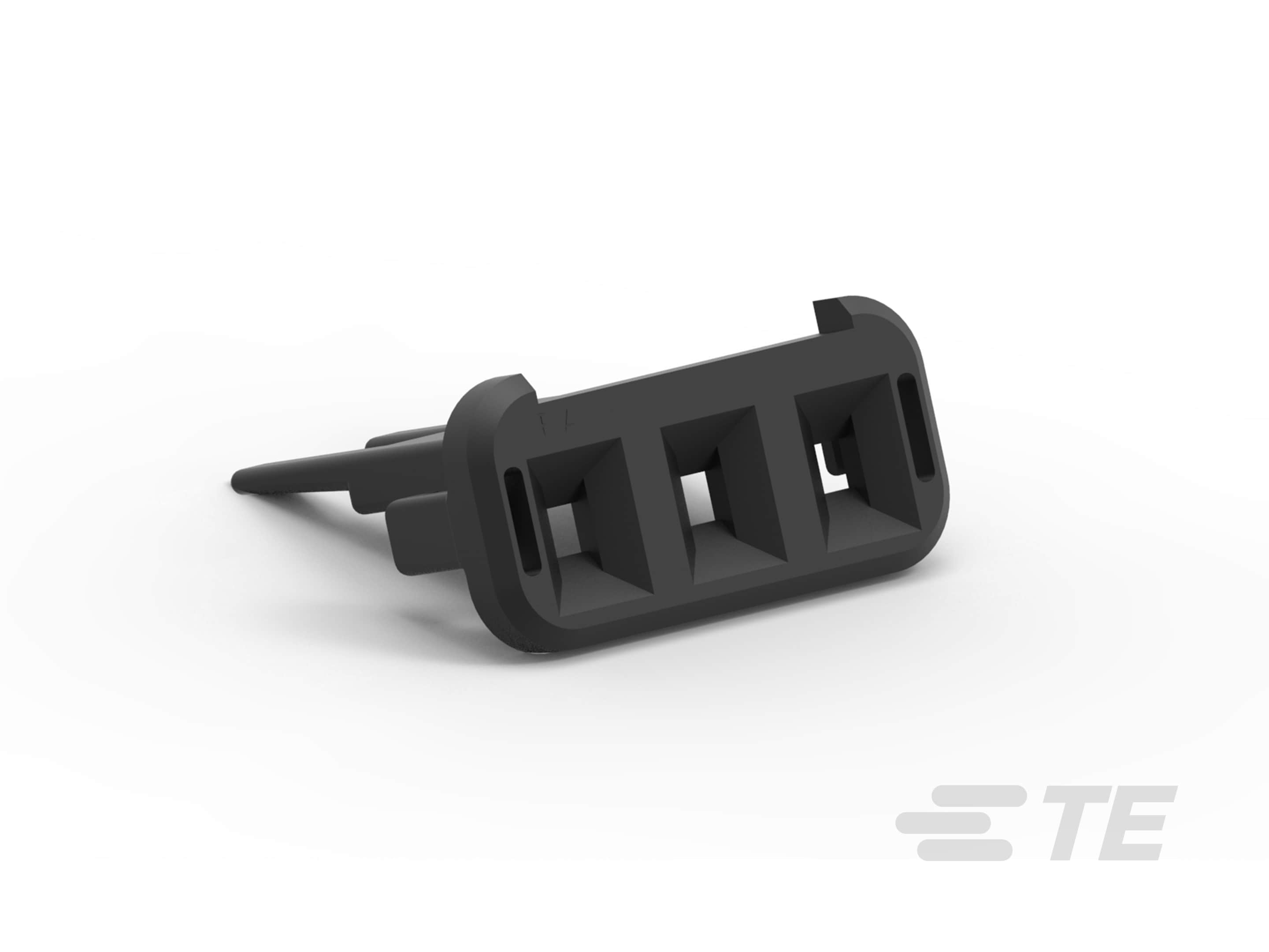 TE Connectivity, 2321919-3, 23219 Horizontal 3 Way Terminal Position Assurance for use with Connector Hardware