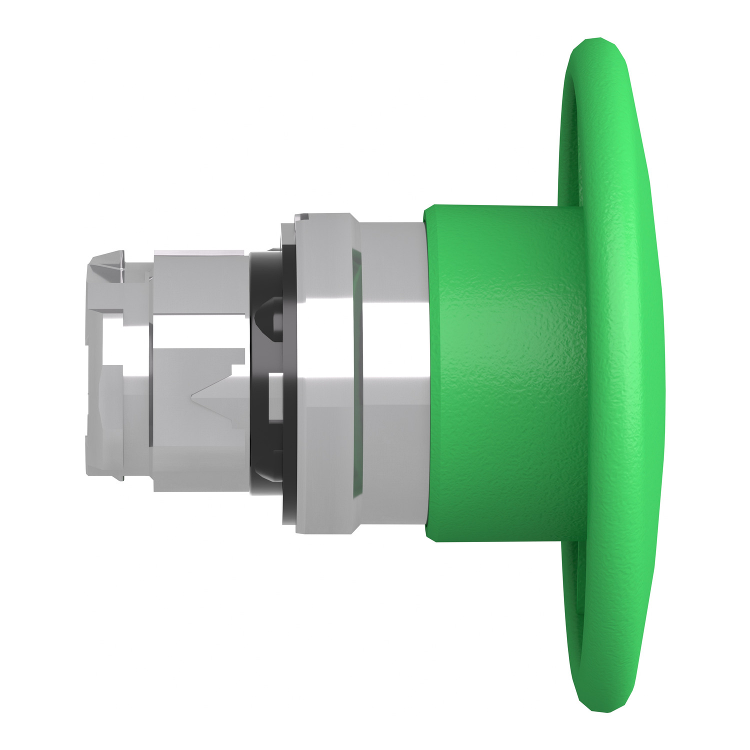 zb4br3 Schneider Electric Harmony XB4 Series, Green Push Button Head, Spring Return, 22.5mm Cutout