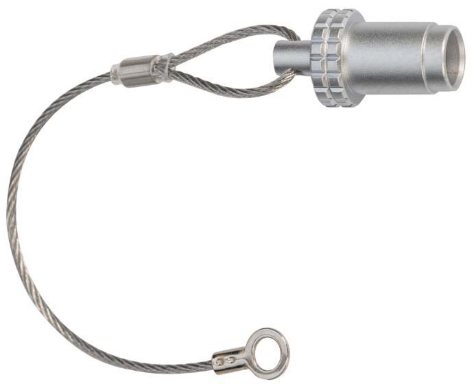 LEMO TT Male Cable Seal IP68 Rated, with Chrome Finish, Brass