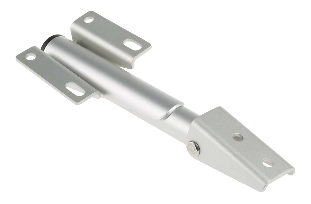 38-20-20 ROCA Anodised Natural Aluminium Telescopic Support Bracket, 150 mm