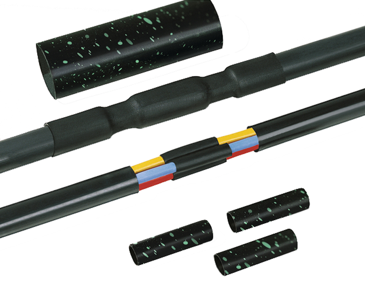 HellermannTyton LVK Cable Joint Kit Assembly Instructions, 1 X Outer Sleeve, Cleaning Cloth, Emery Cloth, 5 X Inner