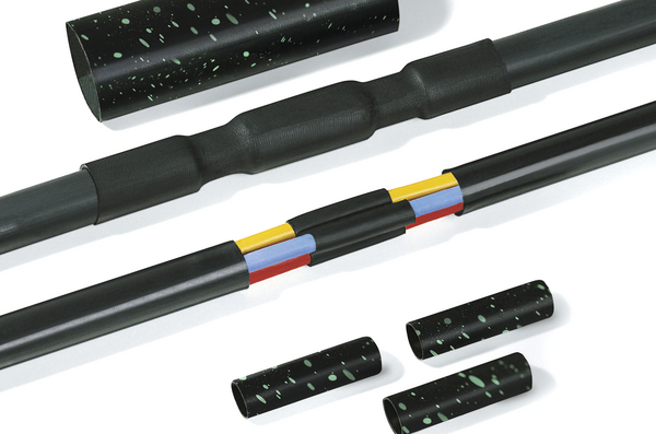HellermannTyton LVK Cable Joint Kit Straight Assembly Instructions, Emery Cloth, 1 X Outer Sleeve, 5 X Inner Sleeves,