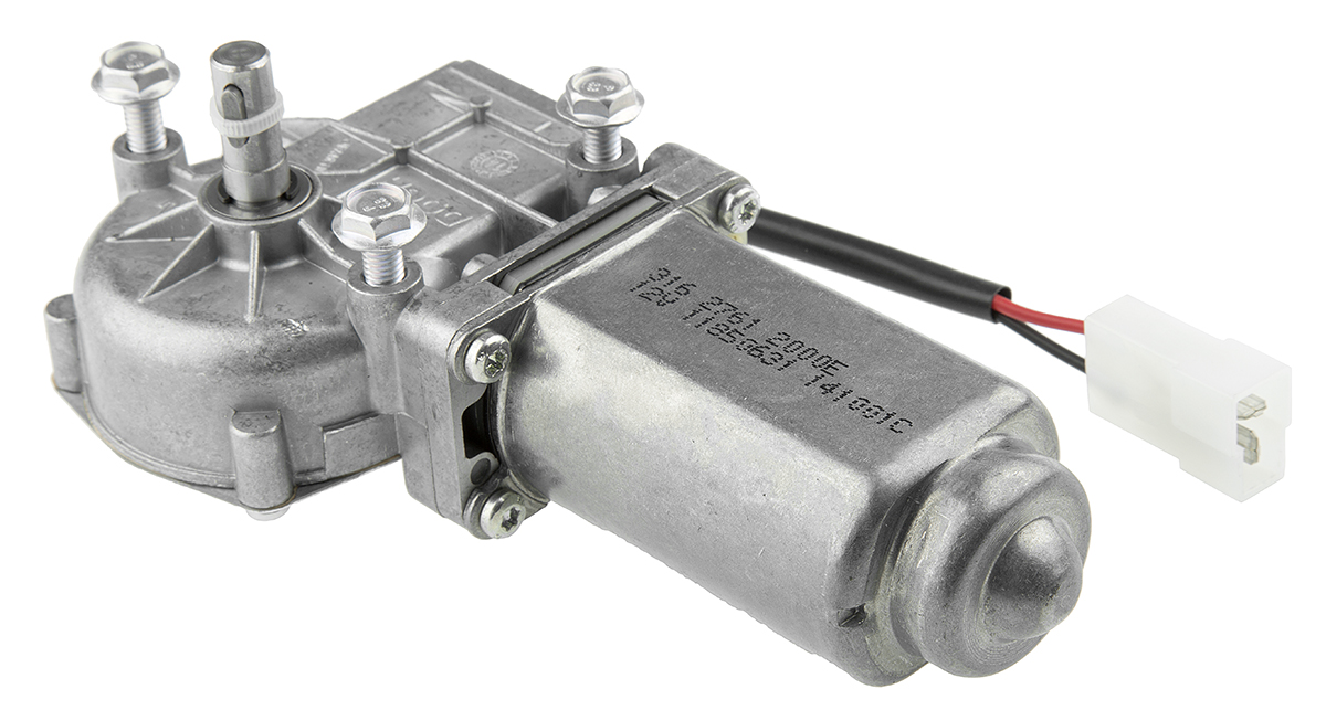 DOGA Brushed Geared DC Geared Motor, 8 W, 12V dc, 2 Nm, 40rpm, 9 mm Shaft Diameter