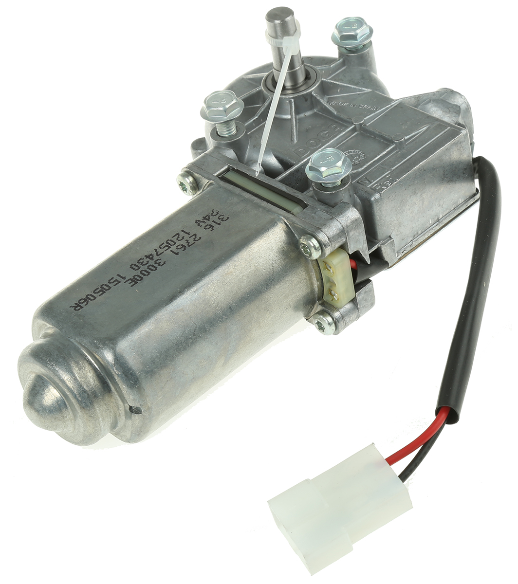 DOGA Brushed Geared DC Geared Motor, 8 W, 24V dc, 2 Nm, 40rpm, 9 mm Shaft Diameter