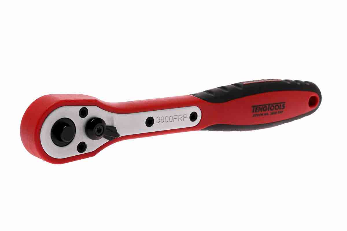 3800frp Teng Tools 3/8 in Ratchet with Ratchet Handle, 32mm Overall