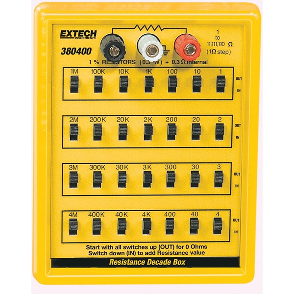 Extech Resistance Decade Box 0.3 Ω