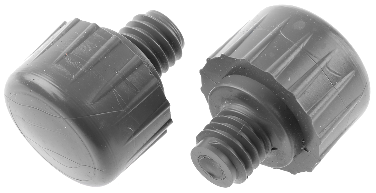 RS PRO Polyvinyl Chloride Replacement Mallet Face Replaceable Face