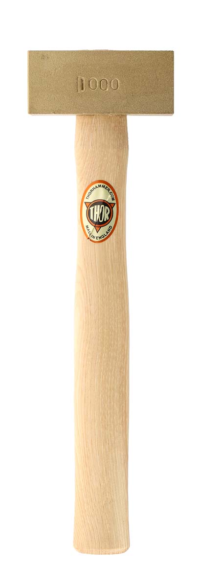 RS PRO Brass Mallet Replaceable Face 1000 g