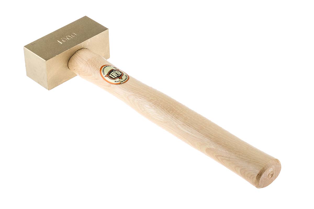 381-4795 RS PRO Brass Mallet Replaceable Face 1000 g