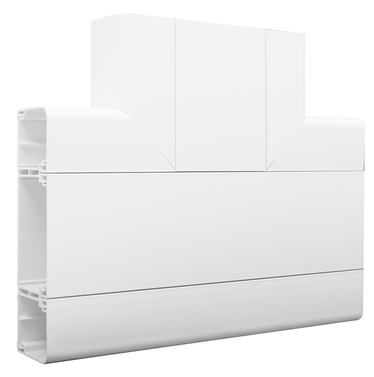 elt3w Schneider Electric uPVC Cable Chain Trunking Flat Tee