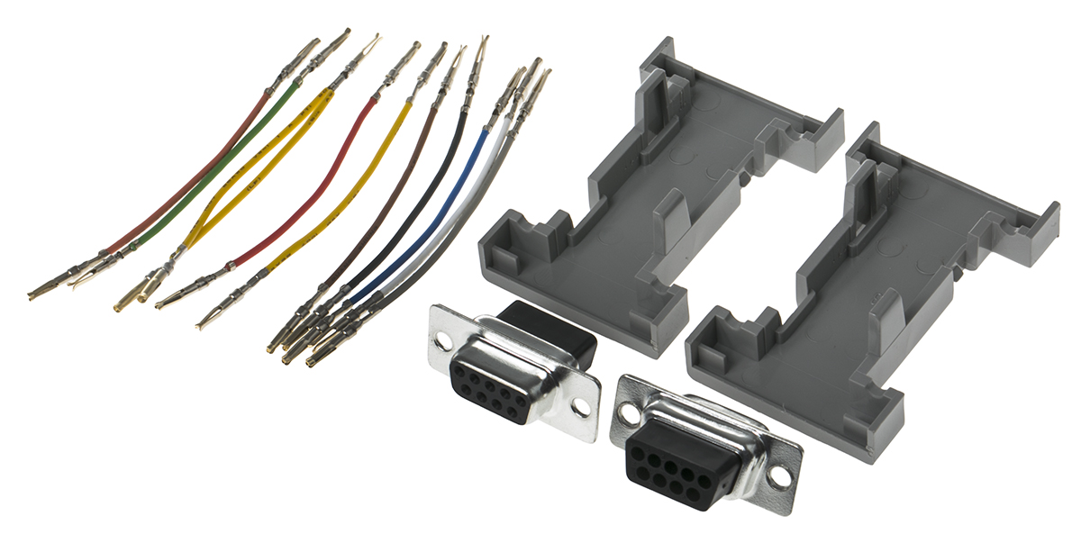 RS PRO D-Sub Adapter 9-Way D-Sub to Female Female 9-Way D-Sub Female Female