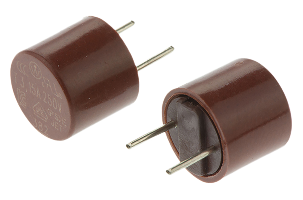 Wickmann Non-Resettable Fuse, Radial 3.15 A, 250 V ac