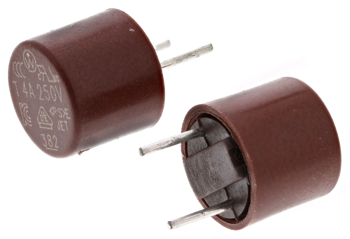 Wickmann Non-Resettable Fuse, Radial 4 A, 250 V ac