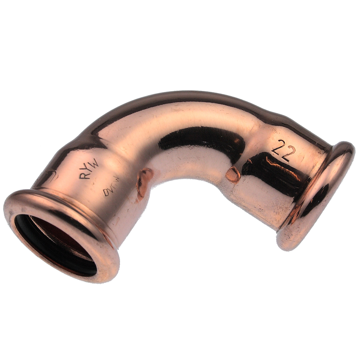 Pegler Yorkshire Copper Pipe Fitting, Press Fit, Press-Fit Elbow