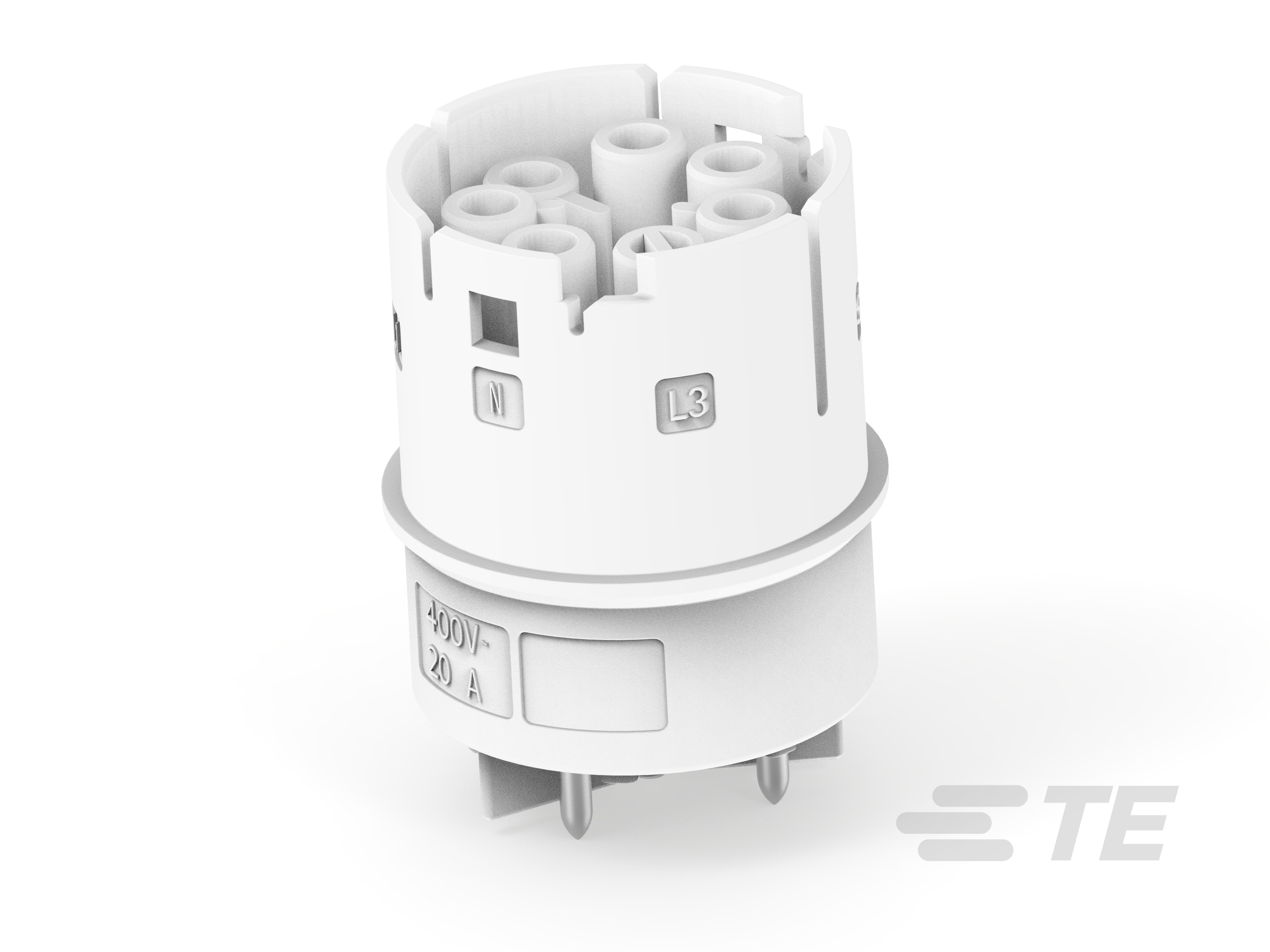 TE Connectivity Nector M Series Pin, PIN, 6-Way, PCB