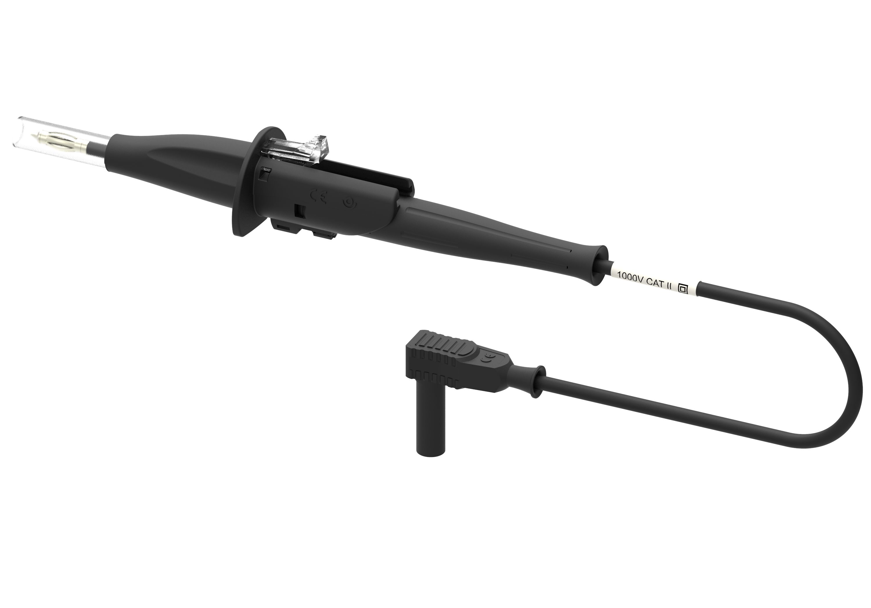 Electro PJP Narrow Test Probe, Fixed Tip, 600V, 4 mm Socket, 10A