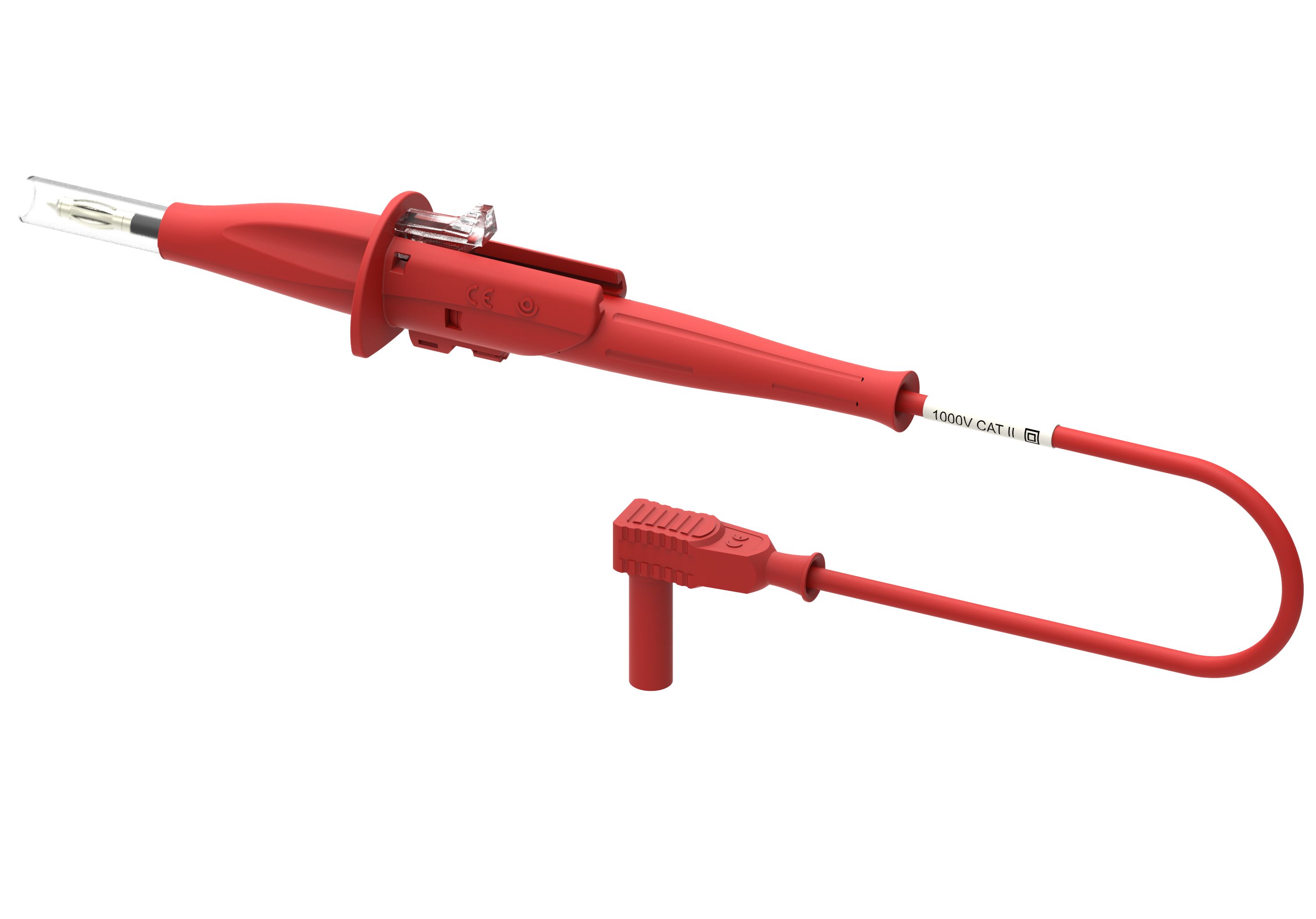 Electro PJP Narrow Test Probe, Fixed Tip, 600V, 4 mm Socket, 10A
