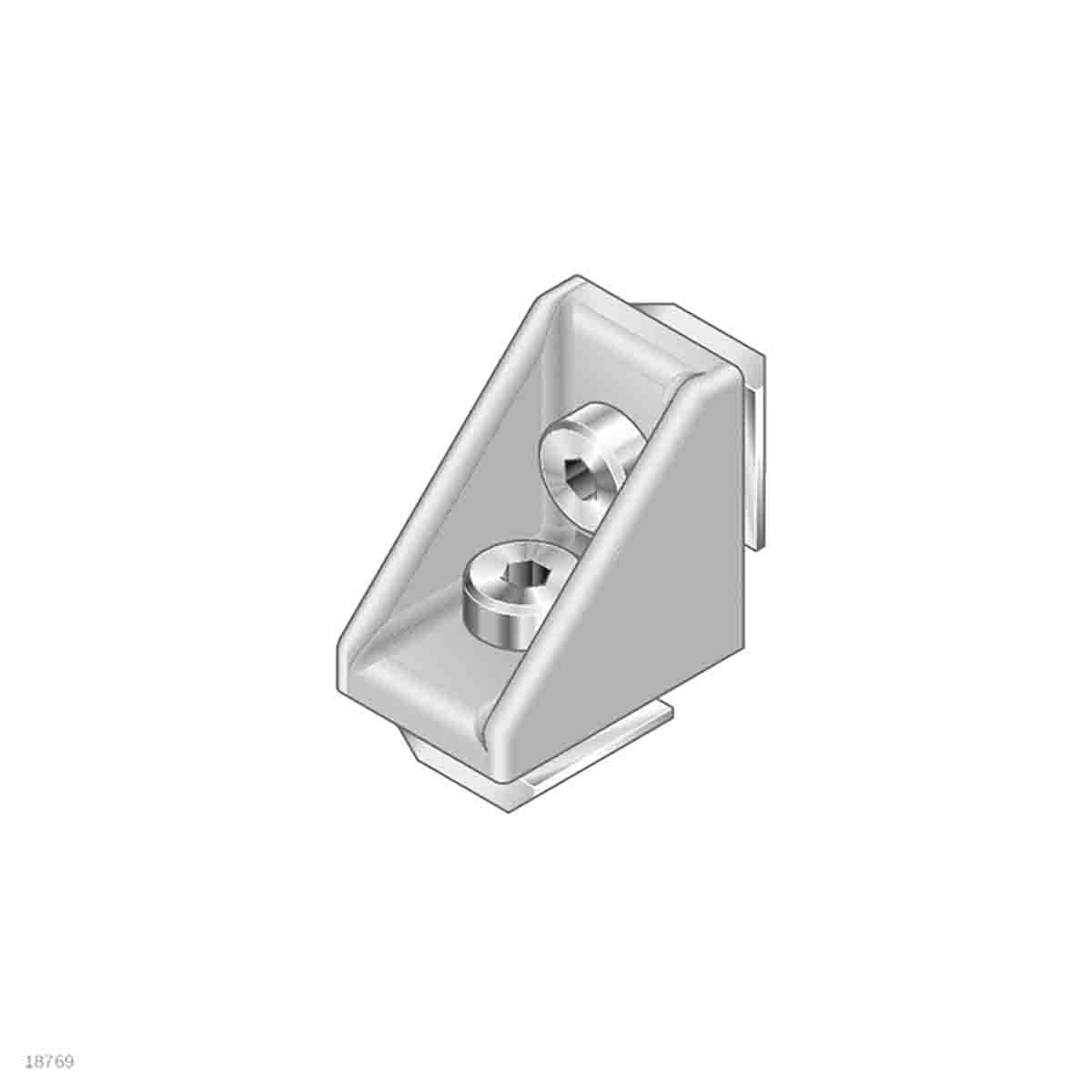 Bosch Rexroth M6 Mounting Bracket, Connecting Component, Strut Profile 30 mm, Groove Size 8 mm