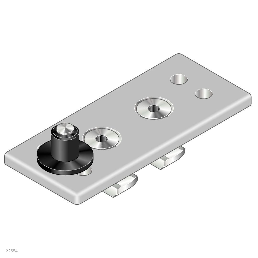 Bosch Rexroth Die Cast Zinc Hinge 8 to 10 mm² Slot, 8 to 10 mm² Strut Profile