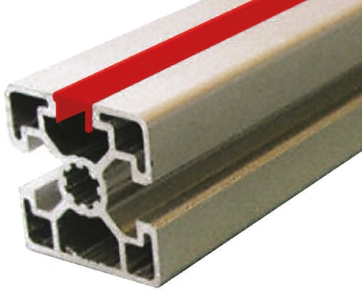 Bosch Rexroth Red Polyvinyl Chloride Cover Strip, 10 mm Groove Size, 2 m Length