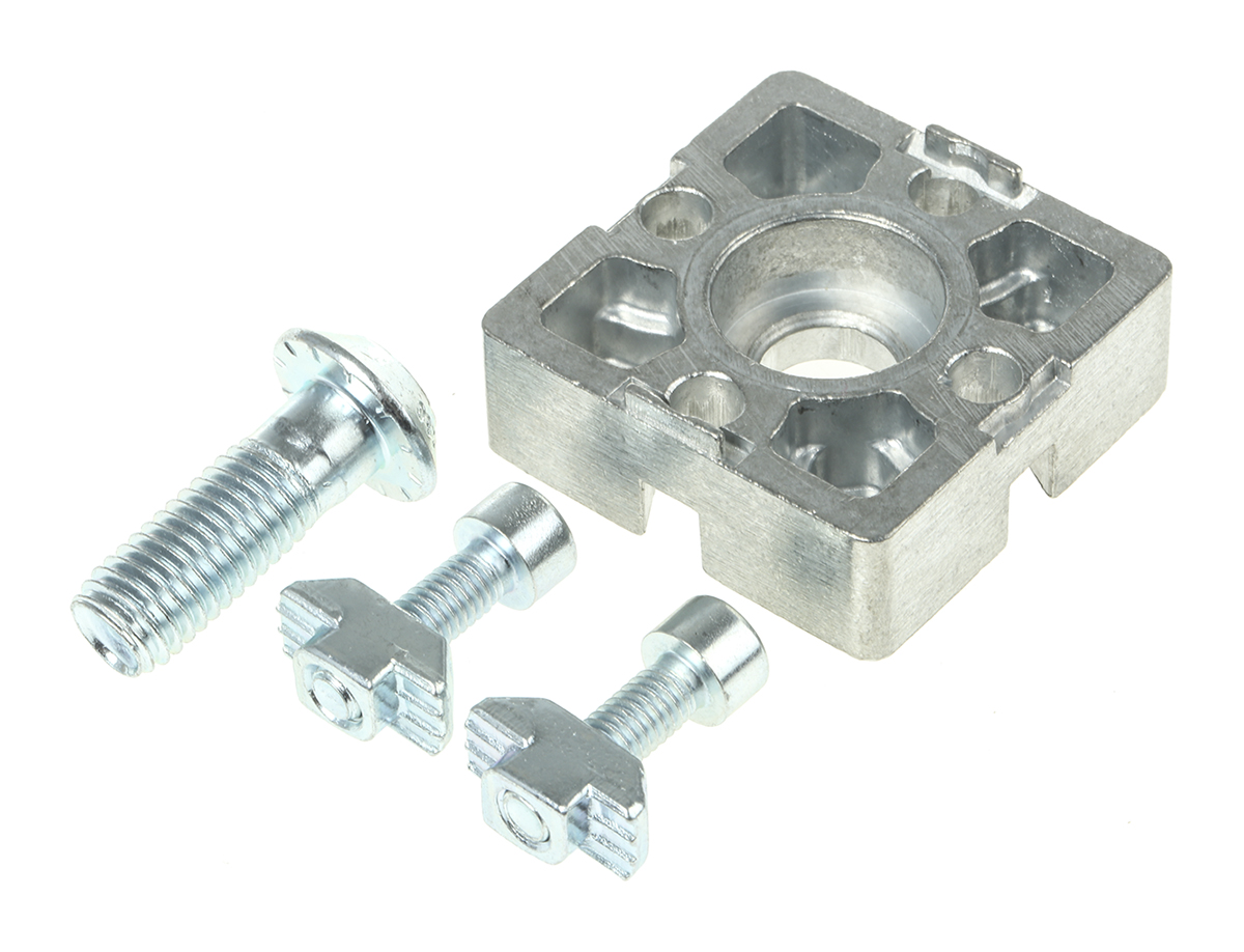 3842520802 Bosch Rexroth M5 T-Connector, Connecting Component, Strut Profile 45 mm, Groove Size 8 mm