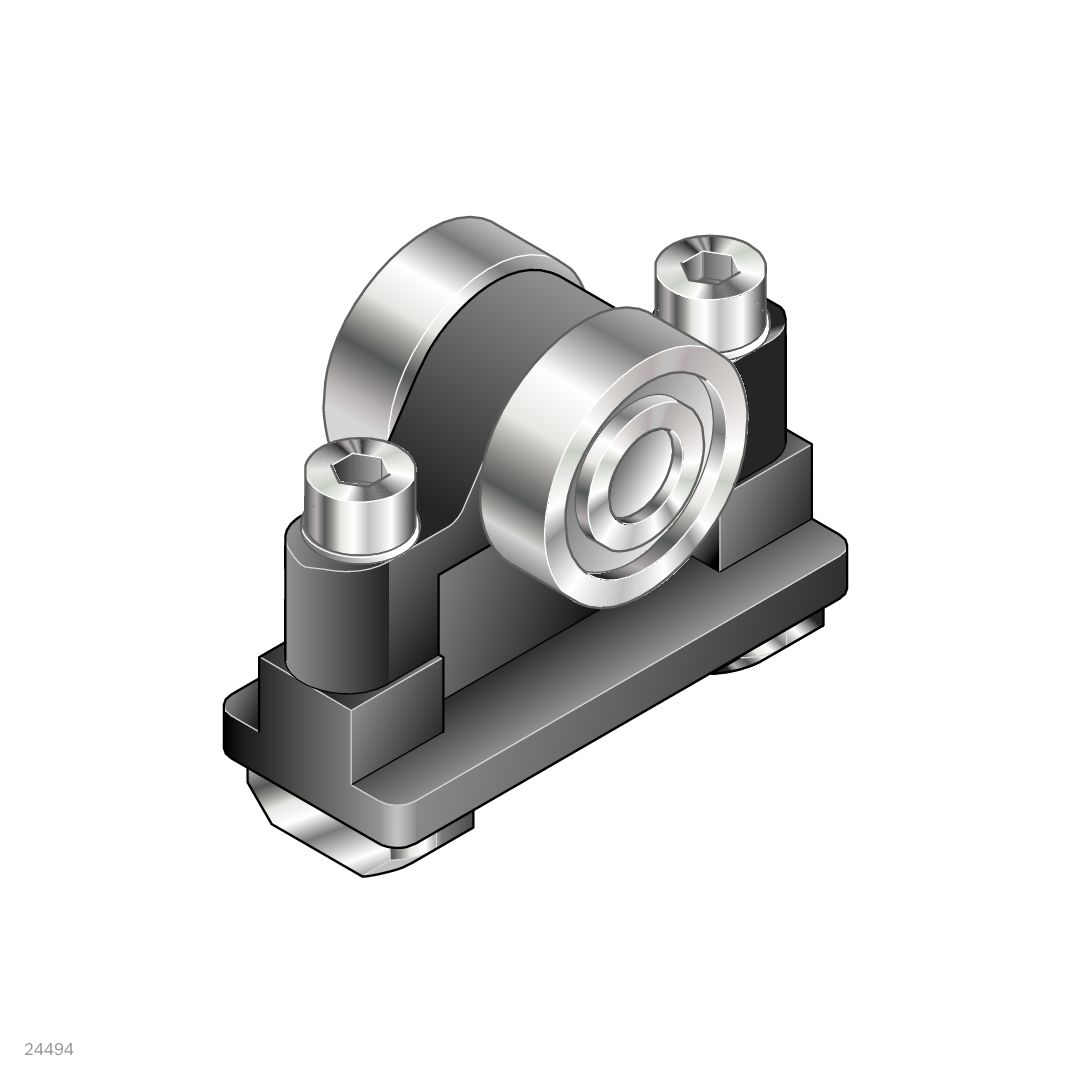 Bosch Rexroth Die Cast Frame Profile Trolley 30 to 45 mm²