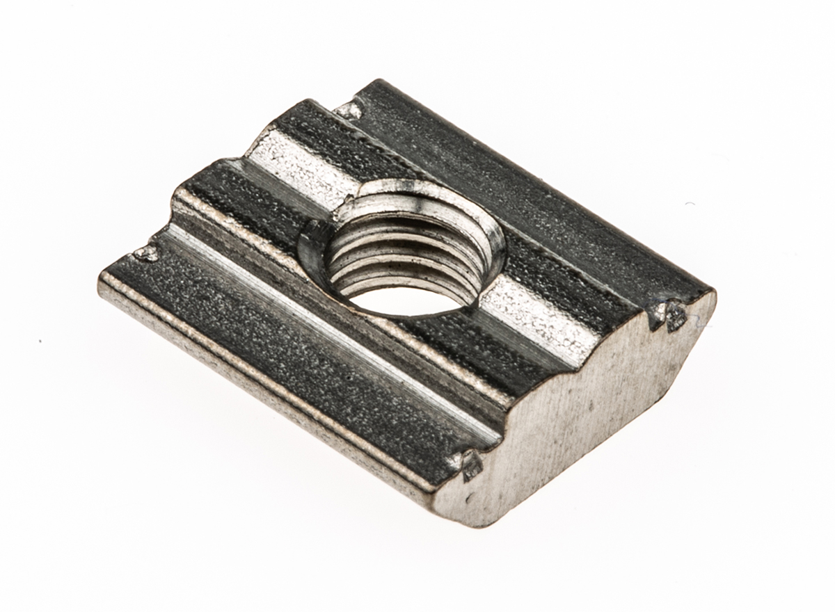 3842523142 Bosch Rexroth M5 Sliding Block, Connecting Component, Strut Profile 20 mm, Groove Size 6 mm, Round Tube Size 28 mm