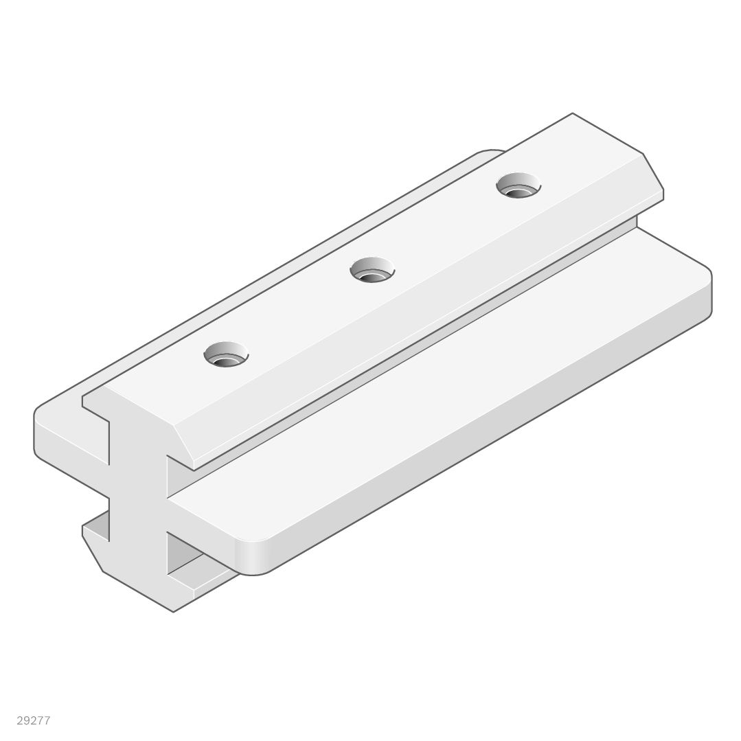 3842523206 Bosch Rexroth Polyoxymethylene Sliding Element MGE 10 mm Slot