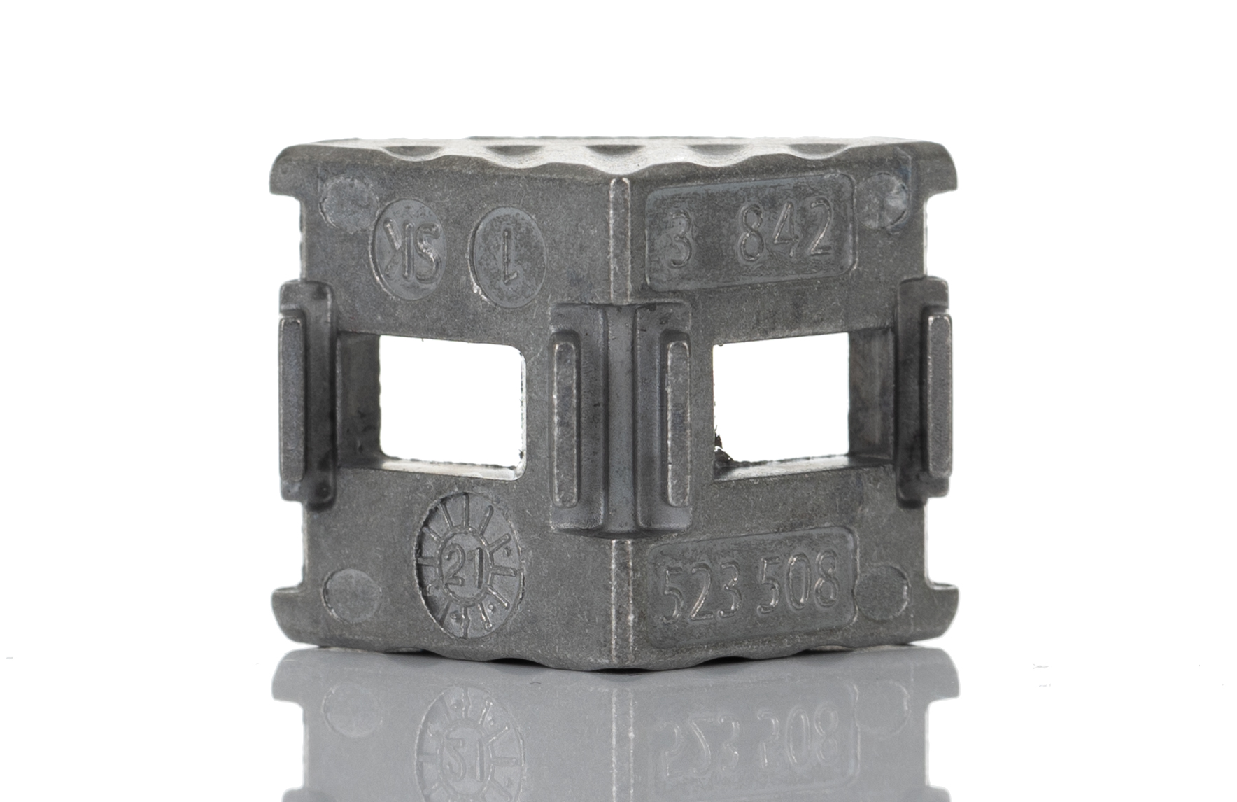 3842523508 Bosch Rexroth M4 Angle Bracket, Connecting Component, Strut Profile 20 mm, Groove Size 6 mm