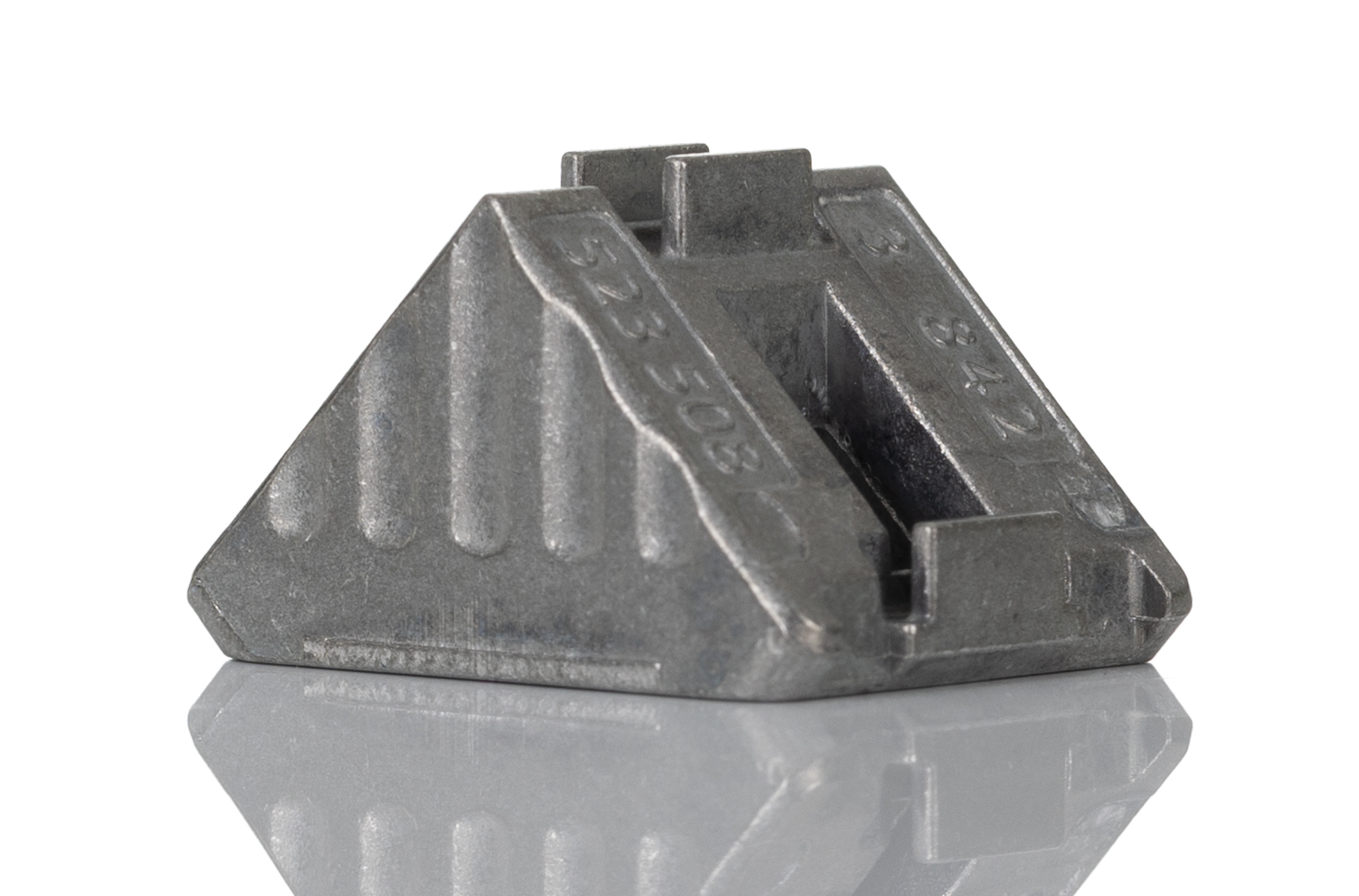 3842523508 Bosch Rexroth M4 Angle Bracket, Connecting Component, Strut Profile 20 mm, Groove Size 6 mm