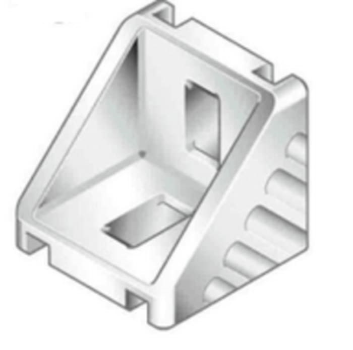 Bosch Rexroth M6 Angle Bracket, Connecting Component, Strut Profile 30 mm, Groove Size 8 mm