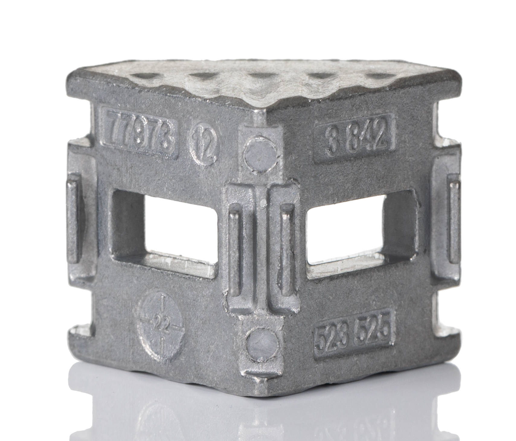 3842523530 Bosch Rexroth M6 Mounting Bracket, Connecting Component, Strut Profile 30 mm, Groove Size 8 to 10 mm²