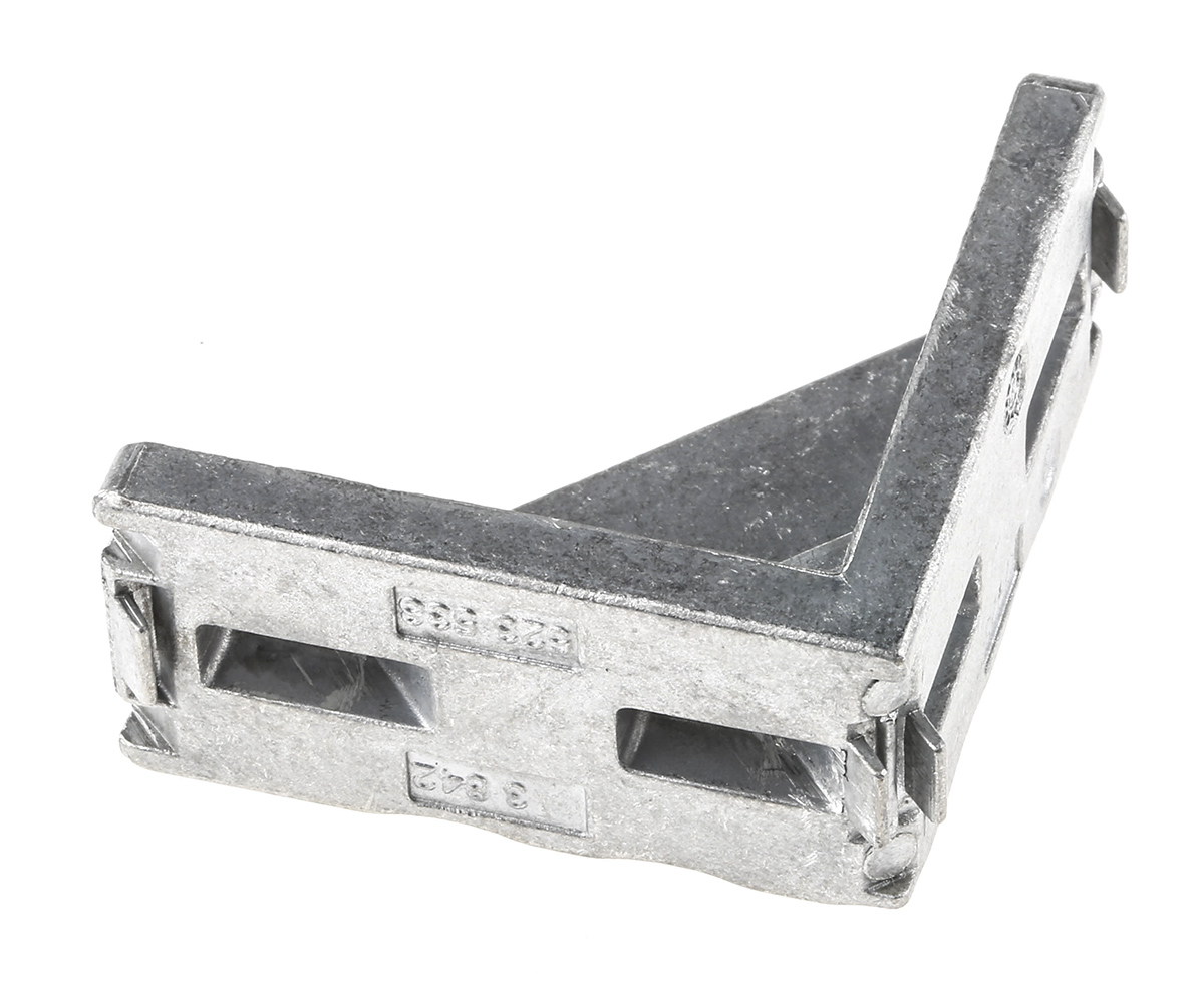 3842523541 Bosch Rexroth M6 Angle Bracket, Connecting Component, Strut Profile 30 mm, Groove Size 8 mm