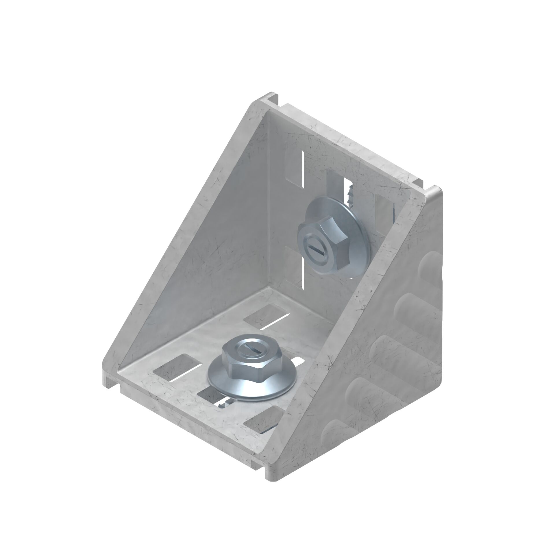 3842523553 Bosch Rexroth M8 Mounting Bracket, Connecting Component, Strut Profile 60 mm, Groove Size 10 mm