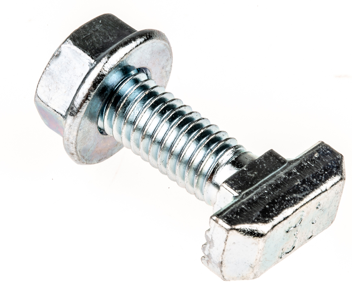 3842523927 Bosch Rexroth M6 T-Head Bolt, Connecting Component, Strut Profile 8 mm, Groove Size 8 mm