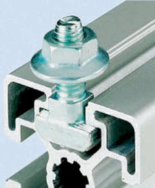 3842523928 Bosch Rexroth M6 T-Head Bolt, Connecting Component, Strut Profile 30 mm, Groove Size 8 mm