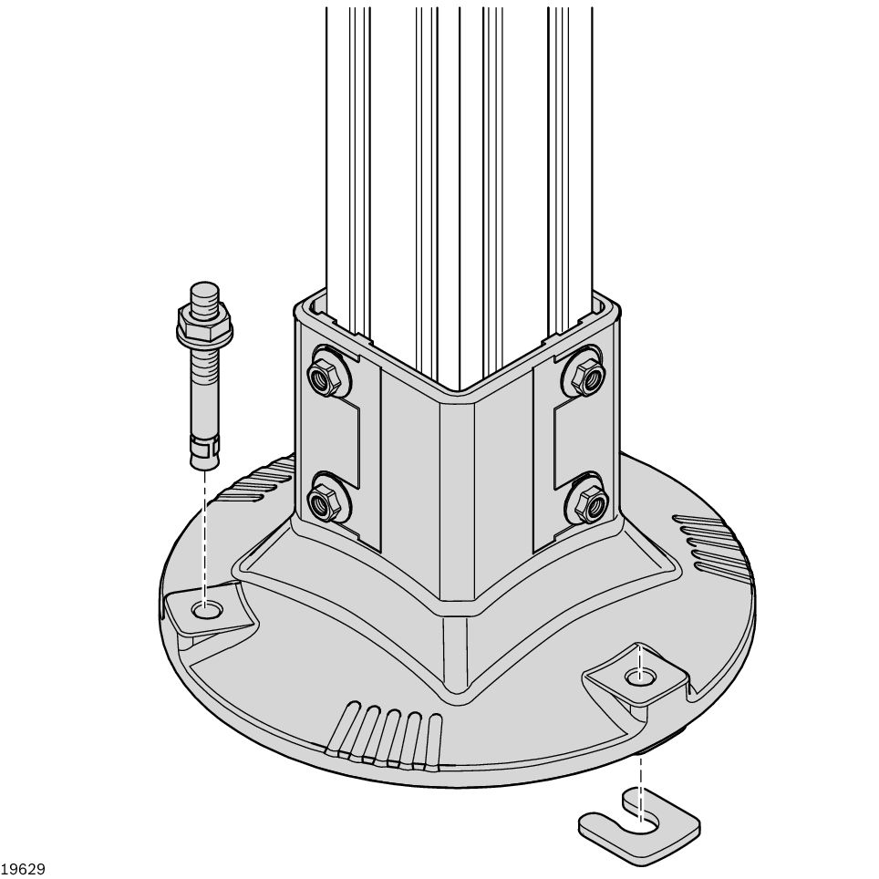 Bosch Rexroth Washer, Connecting Component