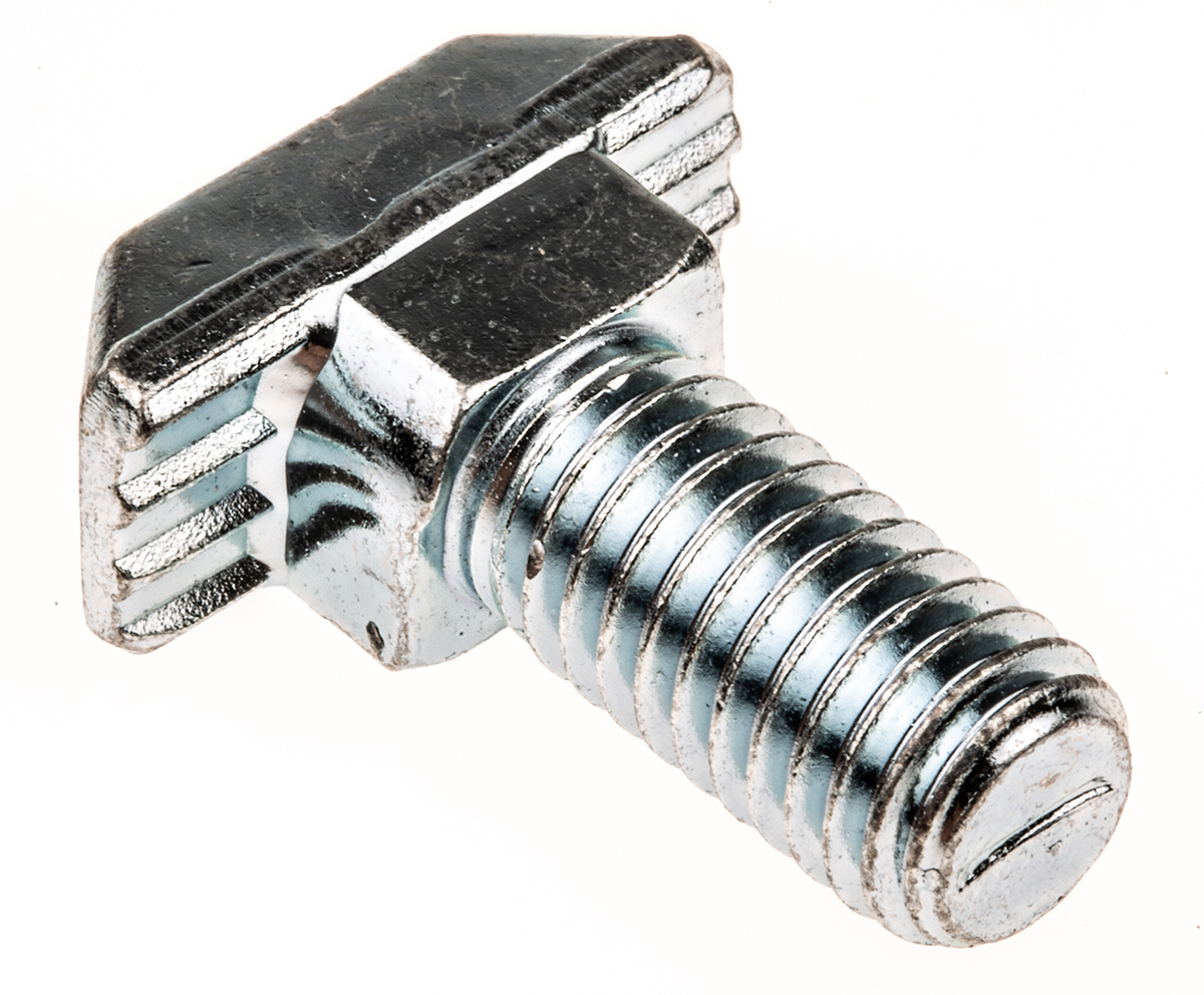 3842528716 Bosch Rexroth M8 T-Head Bolt, Connecting Component, Strut Profile 10 mm, Groove Size 10 mm