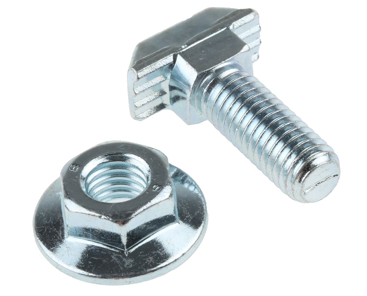 3842528719 Bosch Rexroth M8 T-Head Bolt, Connecting Component, Strut Profile 10 mm, Groove Size 10 mm