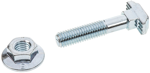 Bosch Rexroth M8 T-Head Bolt, Connecting Component, Groove Size 10 mm, Round Tube Size 28 mm