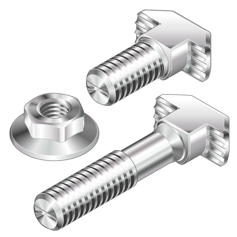 Bosch Rexroth 8 mm T-Head Bolt, Connecting Component, Strut Profile 10 mm, Groove Size 10 mm
