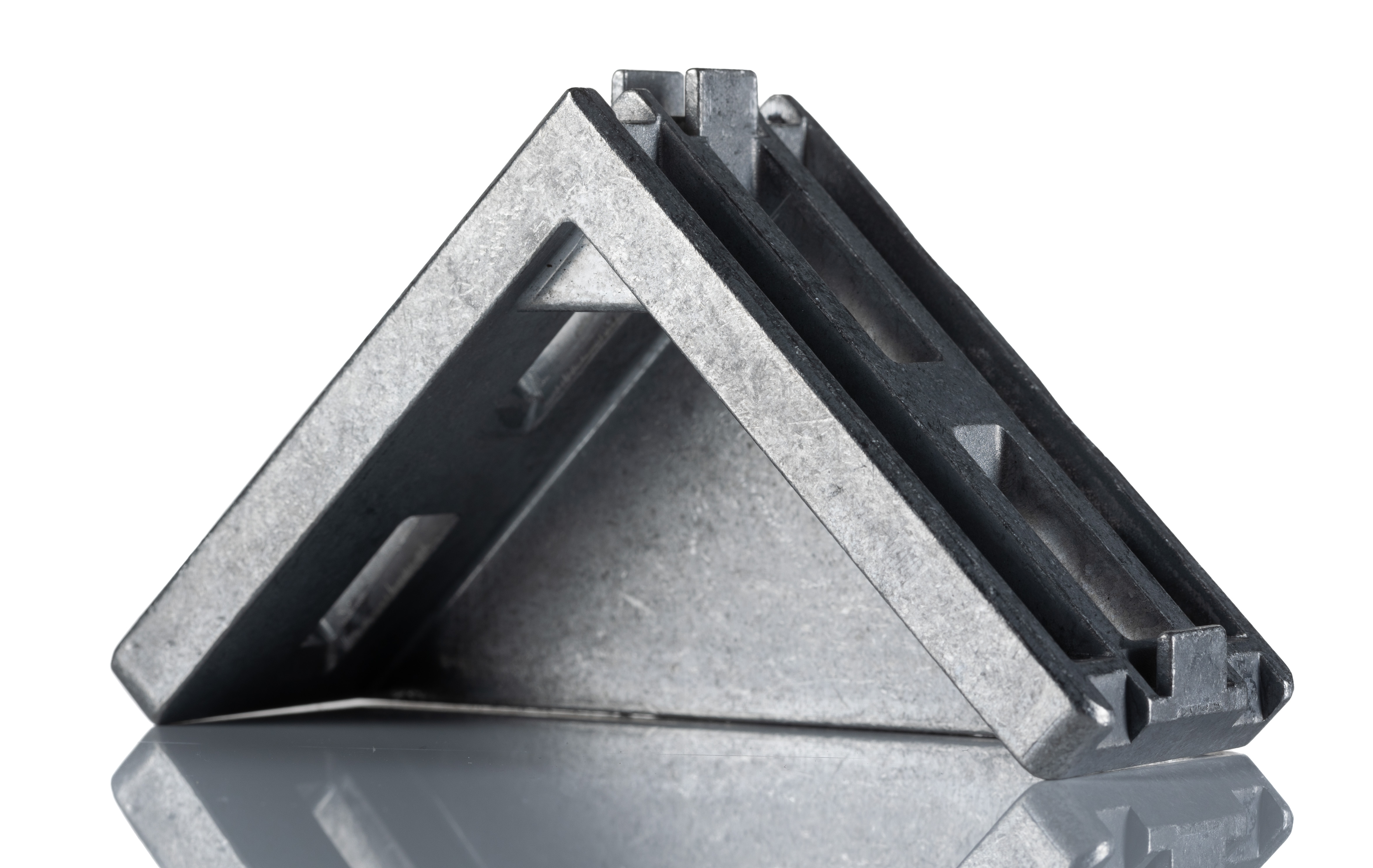 Bosch Rexroth M8 Angle Bracket, Connecting Component, Strut Profile 45 mm, Groove Size 10 mm