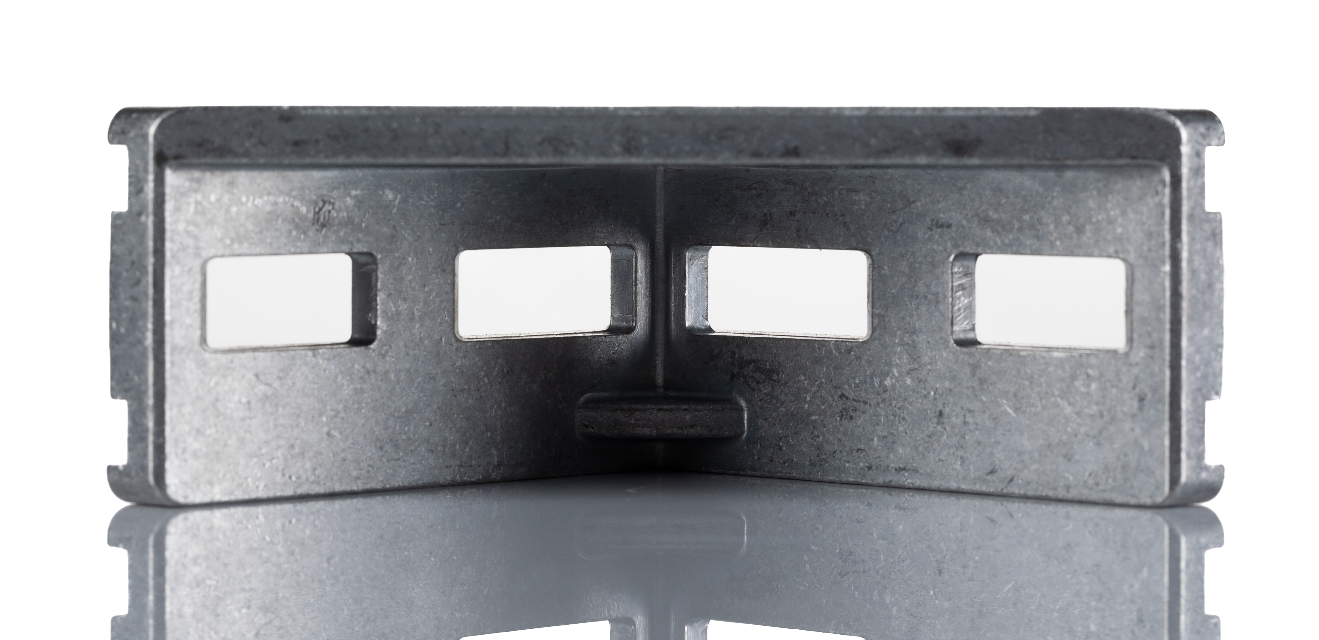 3842529005 Bosch Rexroth M8 Angle Bracket, Connecting Component, Strut Profile 45 mm, Groove Size 10 mm