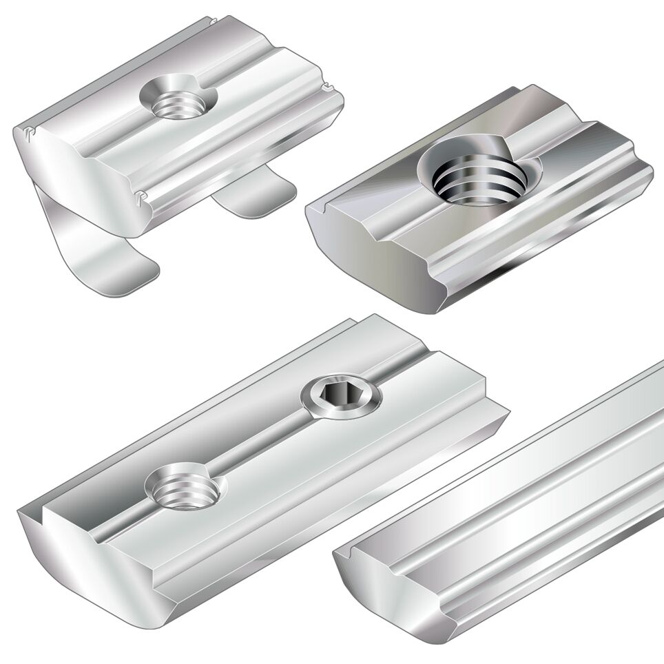 Bosch Rexroth Sliding Block, Connecting Component, Strut Profile 10 mm, Groove Size 10 mm