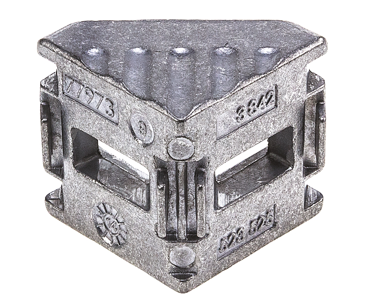 Bosch Rexroth M8 Angle Bracket, Connecting Component, Strut Profile 40 mm, Groove Size 10 mm